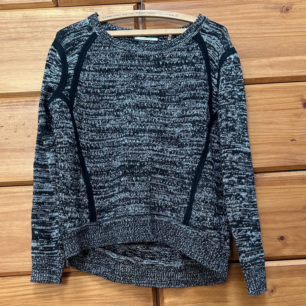 Modern, women’s wool blend sweater. Ready for fall and winter!